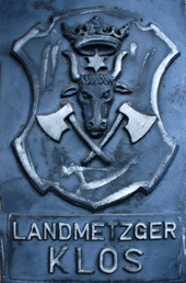 Wappen Landmetzgerei Klos,
 Serf,
 Serrig,
 Greimerath