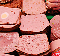 Unsere Hausgemachte Wurst in der Theke